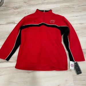 Nike Red Fleece Pullover